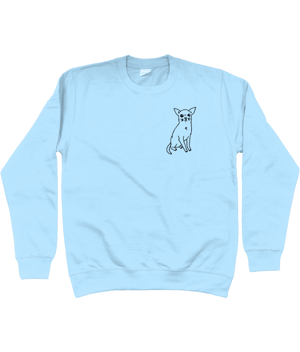 AMATEUR HOUR SWEATSHIRT CLASSIC BLACK PRINT