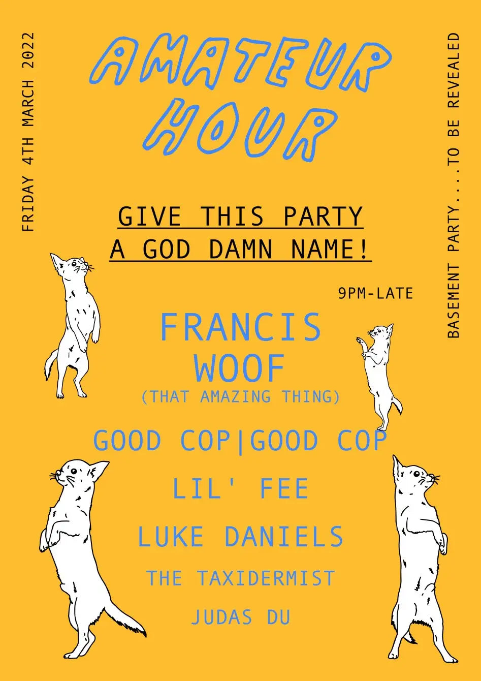 the party that almost never happened